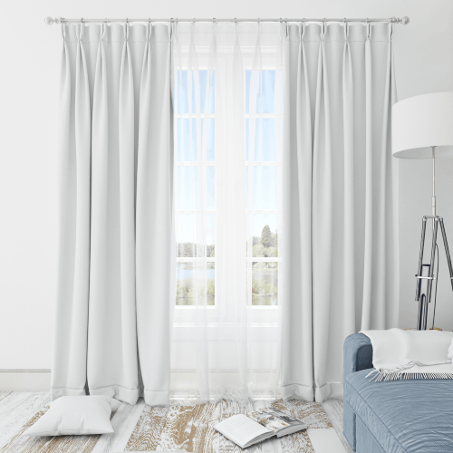 Double Pinch Pleat Curtain